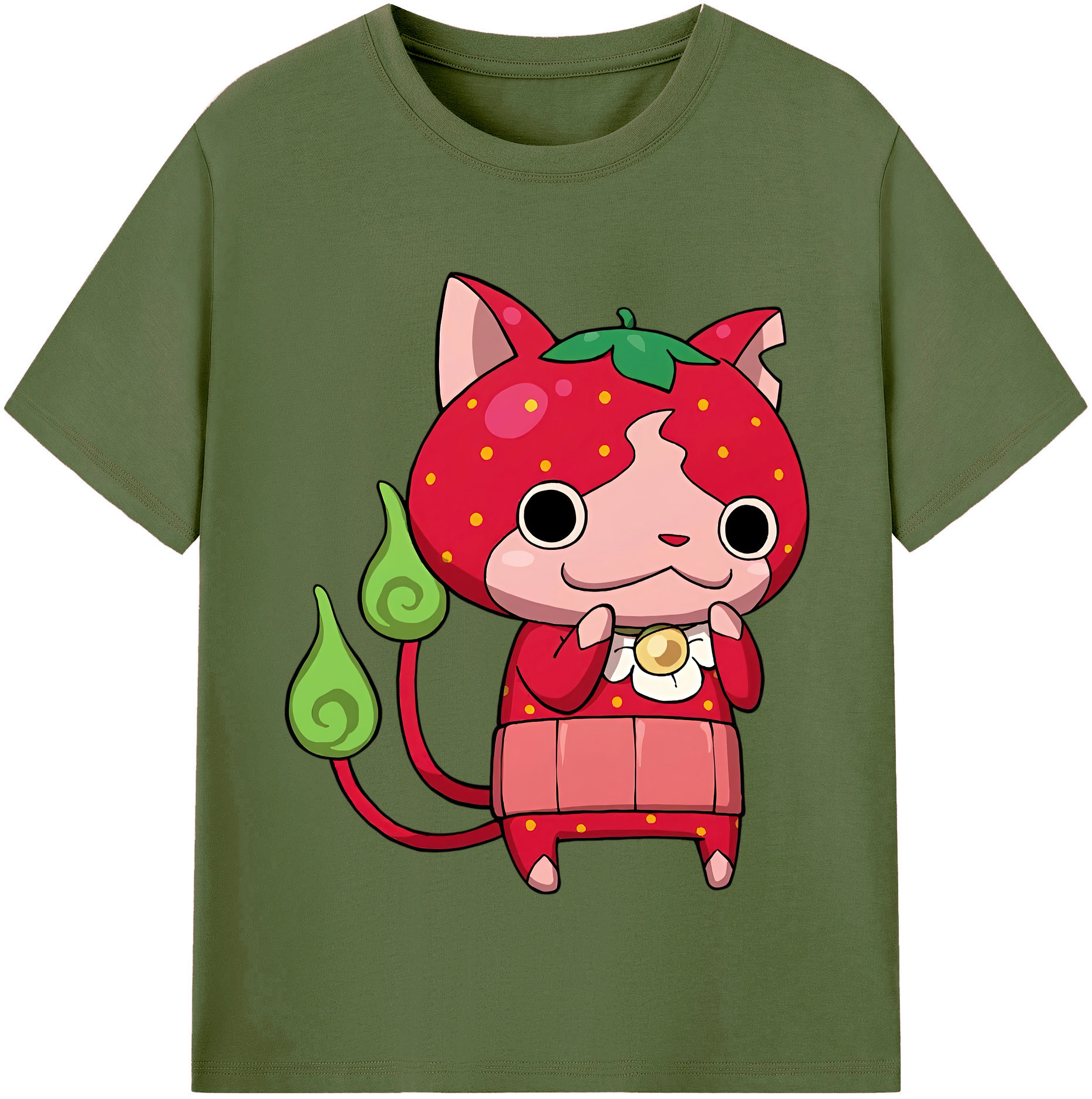 （画像用） 妖怪ウォッチ Yo-kai Watch 綿100％半袖Tシャツ（フロントプリント）